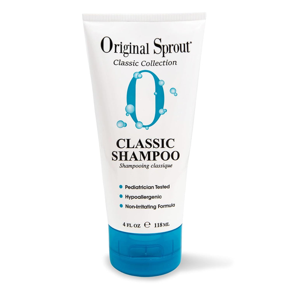 Original Sprout Classic Shampoo for Gentle Cleansing and Nourishing Hair 4Oz (118ml)